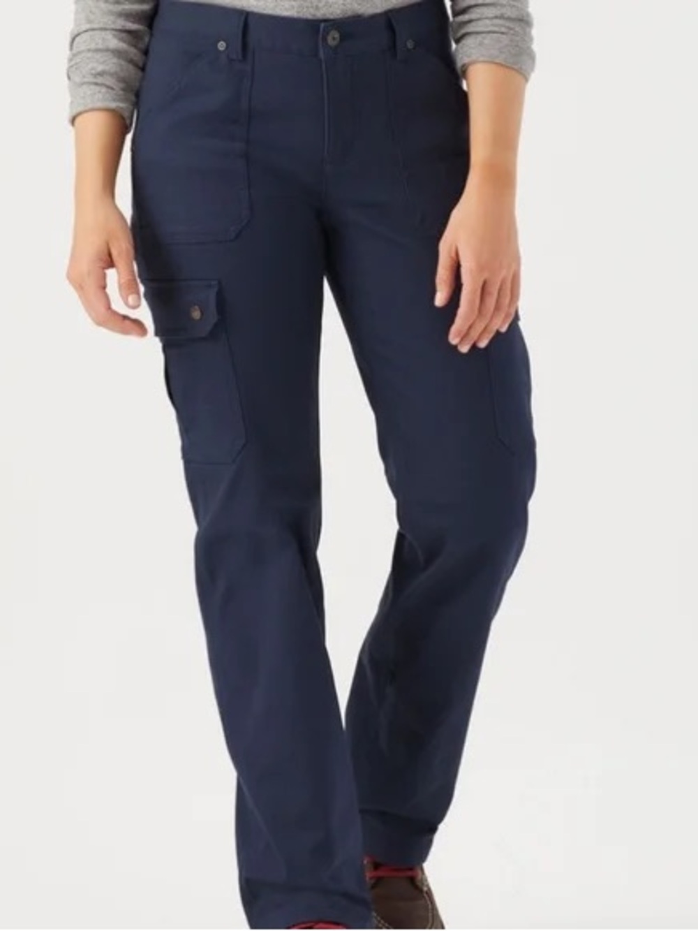 Duluth Trading Co Curvesetter Cargo Pants Ankle